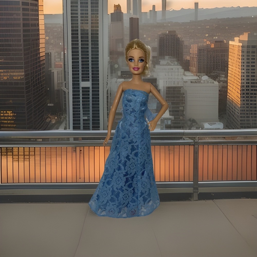 barbie princesse bleue Mattel 1999
